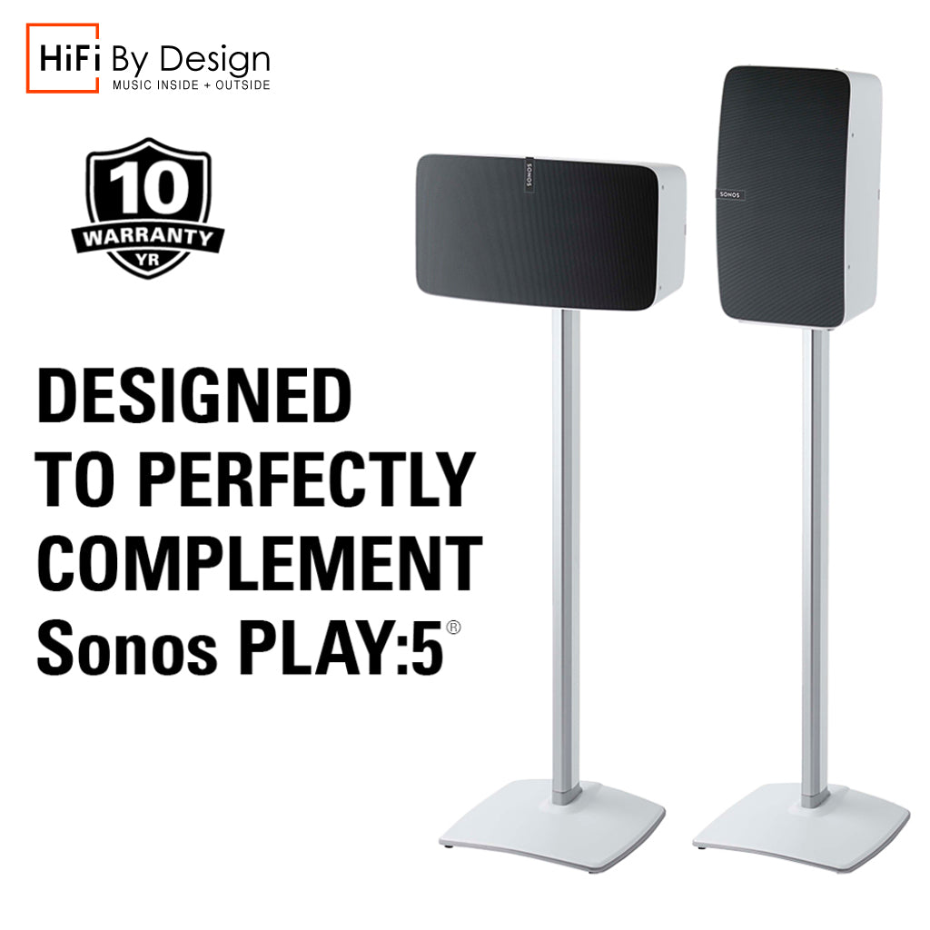 Sonos Play:5 Gen 2 Premium Floor Stand Single White